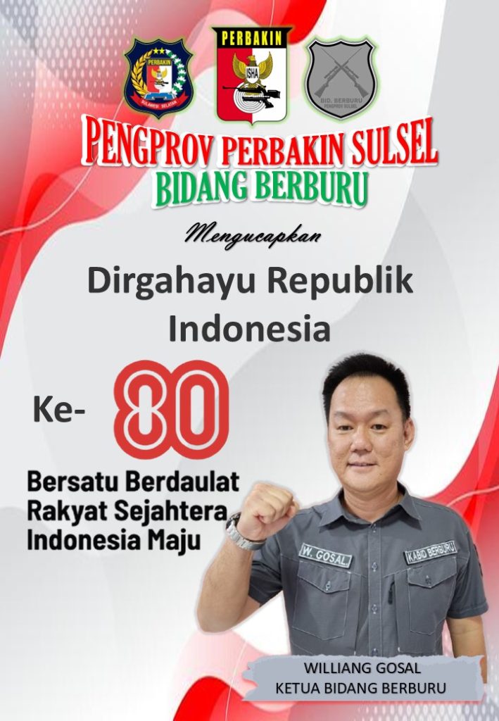 1. DIRGAHAYU REPUBLIK INDONESIA KE-80